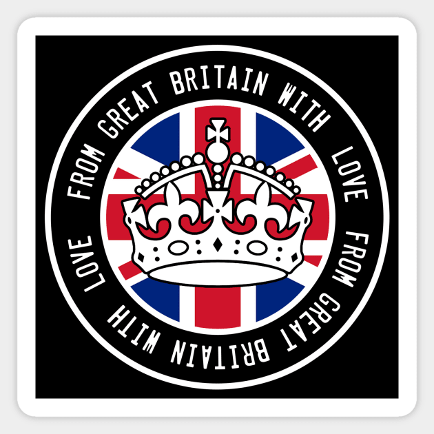 From Great Britain with love Sticker by NEFT PROJECT